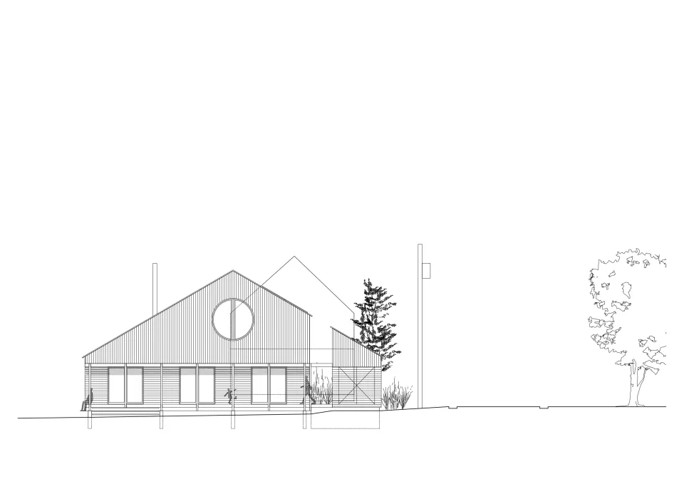 LRArchitectes habitation contemporaine ossauture bois durable basse energie Ramillies Brabant