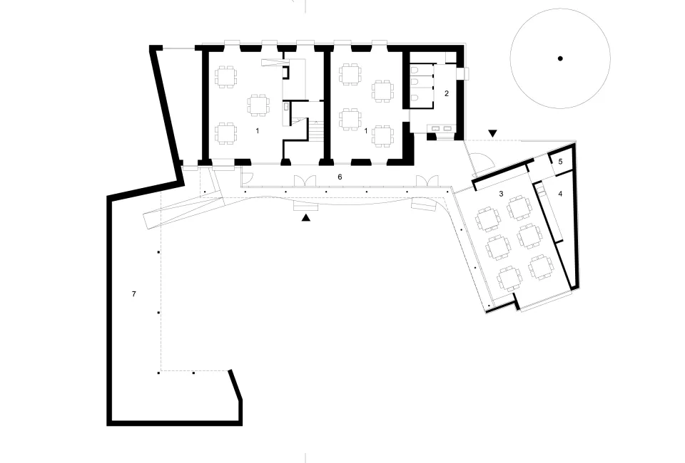 Lrarchitectes ecole primaire rénovation contemporaine ardoise Barvaux en condroz Namur belgique
