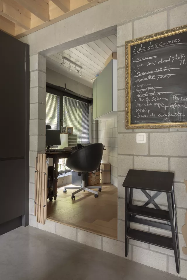 LRARCHITECTES maison habitation contemporaine unifamiliale brique Marche-en-Famenne