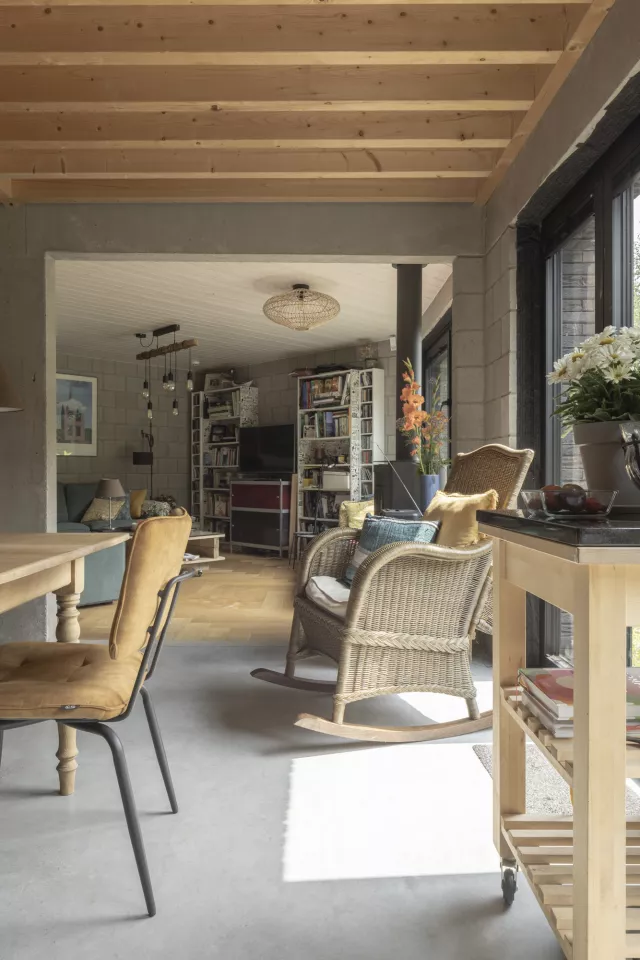 LRARCHITECTES maison habitation contemporaine unifamiliale brique Marche-en-Famenne