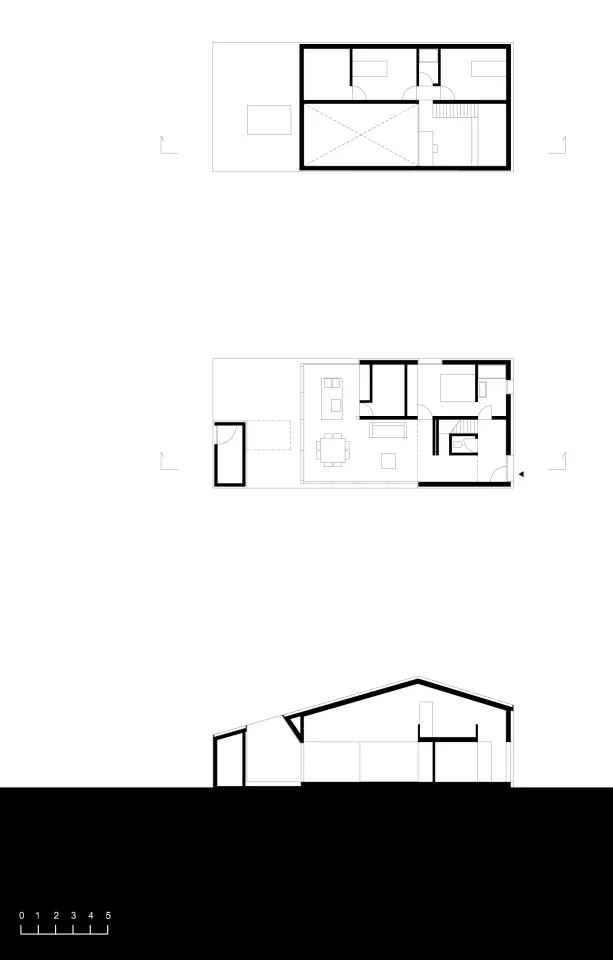 LRArchitectes Habitation basse énergie contemporaine bardage ossature bois Natoye Namur